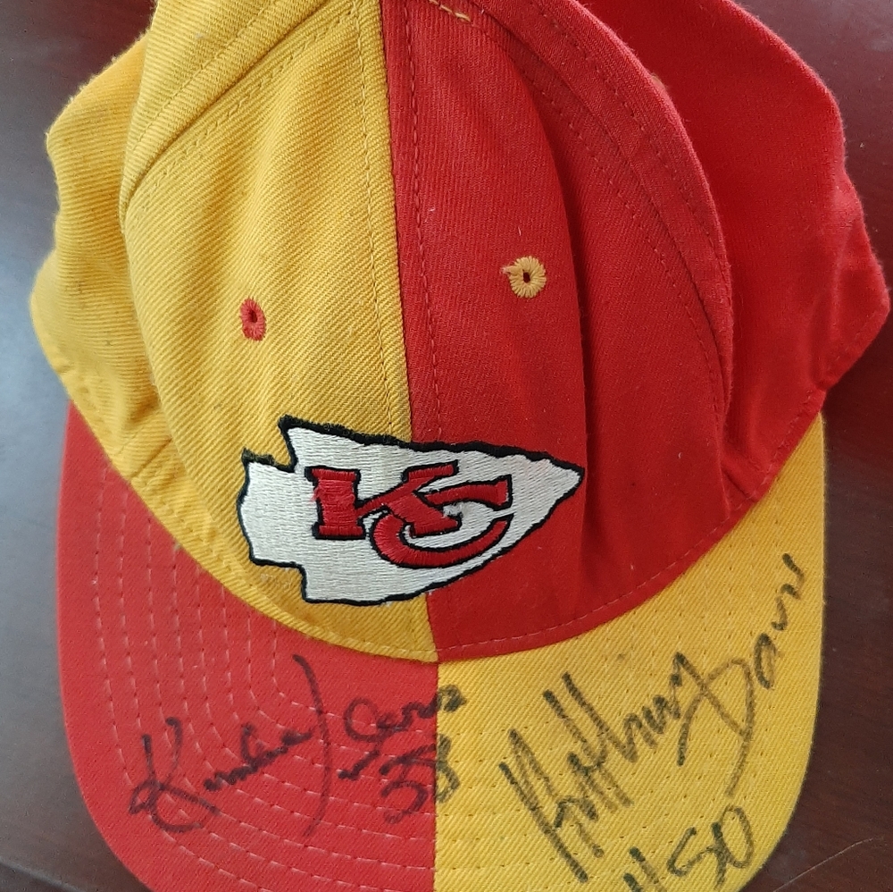 Autographed Chiefs Hat